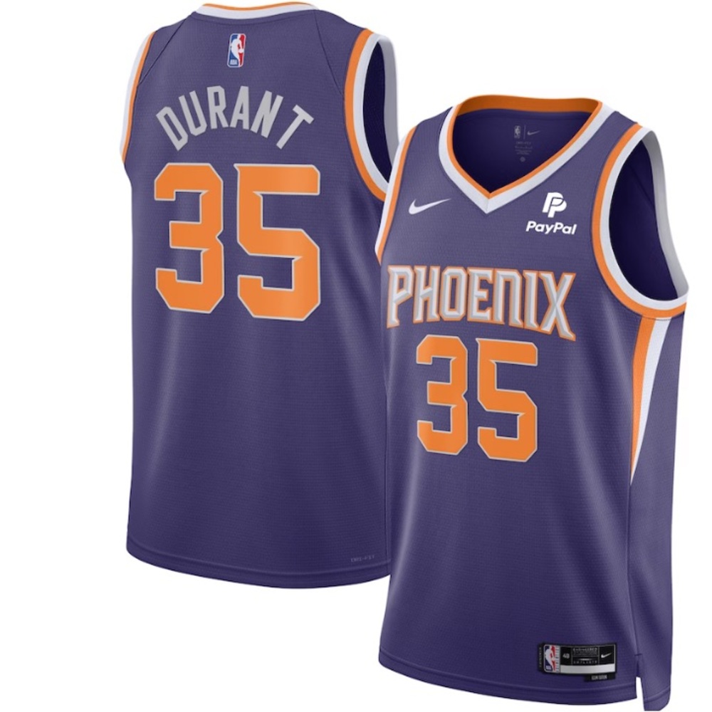Unisex Nike Kevin Durant Phoenix Suns 22/23 Swingman Badge Jersey Icon Edition